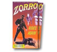 Carroll - Zorro Rides Again [VHS]