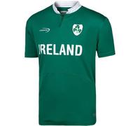 Carrolls Irish Gifts Irish Shamrock - Camiseta de Rugby de Manga Corta, Color Verde (grande)