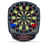 Carromco - Diana de Dardos electrónica-e-Dartboard striker-601 Unisex Adulto, Negro, Rojo, Verde, Amarillo