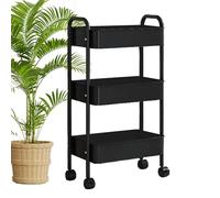 Carros de Almacenamiento con Ruedas, de Utilidad rodante, de Cocina Multifuncional, Organizador móvil de 3 Niveles, de Almacenamiento Multifuncional para Cocina y salo