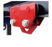 Carros De Mano Manuales De Acero Con Capacidad De 2200 A 6600 Lb, Carros De Mano Con Viga De Empuje De 1 A 3 Toneladas, Ancho De Brida Ajustable De 2,7 A 5,9 Pulgadas(1ton/2200lbs)