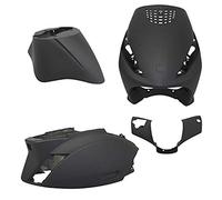 Carroserie-carenage Scoot Adaptable Piaggio 50 Zip 2000 + Negro Mate (Kit 4 Piezas) -p2r-