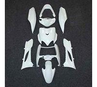 CARROSSERIE-CARENAGE Scoot Adaptable MBK 50 Mach G-Yamaha 50 Jog RR Blanc Brillant (Kit 9 Pieces) -P2R-