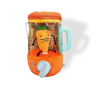 Carrot Blender Plush Toy, Plush Carrots Mixer Toy , Keychain Blender, My Carrots Mixie Stuffed Animal with Zipper Storage Pouch, Fun Room Décor and Gift (Carrot)