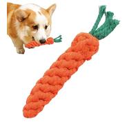 Carrot Dog Toy - Calming Teether | Chewing Cleaning Rope Interactive Carrot Teethers | Interactive Chewing Cleaning Ropes Boredom Reduction Training Ejercise Teether | Kitten Rope To For Cats Puppies
