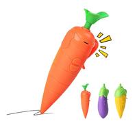 Carrot Pen, Cute 10-Second Voice Recorder for Kids, Carrot-Shaped Voice Recorder Device Funny Pen Fun & Creative Gift for Students Teachers School Supplies