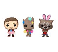 Carrot Pocket Pop Blister 3 Figures Marvel Guardiani Della Galassia Funko