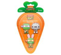 Carrot Pocket POP blister 3 figures Ninja Turtles Donatello Shredder Michelangel