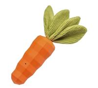 Carrot Squeaky Dog Toy, Engaging Bite-Resistant Design Engineered for Long-Lasting Play and Stimulation, Características a Fun Squeak Mechanism to Keep Small and Medium Breeds Mentally