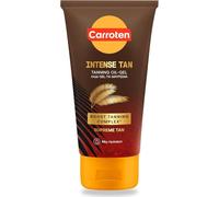 Carroten Tanning Oil Gel Intensive SPF0 150 ml - Acelerador de bronceado con aceite de coco y vitaminas A & E - Aceite de zanahoria Gel de bronceado para un bronceado máximo rápido