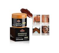 Carroten Intensive Tanning Gel - Instant Tan Enhancer - Tan Accelerator with Coconut Oil and Vitamin A & E - Sunbed Tanning Accelerator for Moisture a