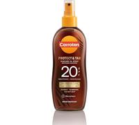 Carroten Protect&Tan Aceite Bronceador SPF 20, 150 ml - Acelerador del Bronceado con Protección Solar - Spray Bronceador con Ácidos Grasos Omega - Protector Solar Spray con Aceite de Zanahoria y Coco
