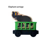(Carruaje de elefante) Thomas el tren Tren de fundición a presión Juguetes Niño Henry James Donala Thomas