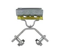 Carrucola per Cavi Gru | Ruota a Cuscinetto per Gru con Anello di Sollevamento - Attrezzo Pesante per Sospensione Cavi d'Acciaio e Traino per Manutenzione Meccanica