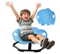 Carrusel Autismo Silla giratoria para niños con asa, silla giratoria sensorial de 360°, juguete para autismo, TDAH herramienta de entrenamiento, coordinación física y equilibrio, silla de equilibrio