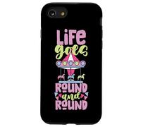 Carrusel Horse Merry-Go-Round Niñas y Mujeres Carcasa para iPhone SE (2020) / 7 / 8