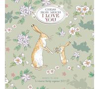 Carrusel Worldwide 2027 Guess How Much I Love You - Planificador de pared, vista mensual