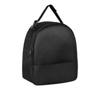 Carry Bag, Electric Fan Protective Case, 11,81 x 5,12 x 10,04 pulgadas, impermeable Small Appliance Organizer, Compact with Handle, Travel Storage for Beach, Tent, Dorm, Adventure, Weekend Trip, Black