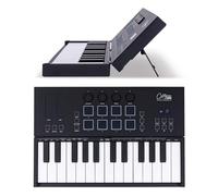Carry-on FC-25 Teclado Controlador Plegable Midi por USB 25 Teclas 8 Drum Pads Retroiluminados Inc Cubase LE OEM & Cubase LE OEM IOS DAW Software