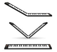 Carry-on FC-49 Teclado Controlador USB Midi/Midi Over Bluetooth Construido con Arpegiador, Pad X/Y, Incluye Cubase LE OEM y Cubase LE OEM IOS DAW Music Software