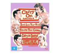 Carry On Film Collection 4 (Don't Lose Your Head / Follow That Camel / Carry on Doctor / Carry on Up the Khyber) (Special Editi [Region B] [Blu-ray]