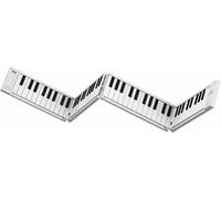 Blackstar Piano plegable portátil, de 88 Teclas Blanco con batería recargable por USB integrada y MIDI sobre USB. Teclado con 128 sonidos 1,6 kg, 33 cm, BA203010