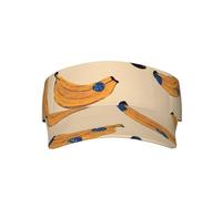 Carry The Blue Banana - Gorra ajustable para hombre y mujer, ligera, plegable, con visera superior vacía, visera deportiva, sombrero para correr, tenis, golf