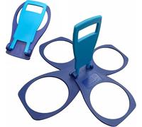 CarryAround Portavasos plegable, hecho en el Reino Unido, soporte para cerveza, refresco y café para llevar, resistente, reutilizable, tamaño de bolsillo, para conciertos, eventos deportivos y