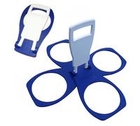 CarryAround Portavasos plegable, hecho en el Reino Unido, soporte para cerveza, refresco y café para llevar, resistente, reutilizable, tamaño de bolsillo, para conciertos, eventos deportivos y