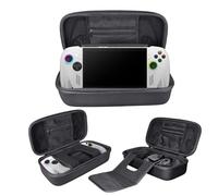 Carrying Case for ROG Xbox Ally/for ROG Xbox Ally X Handheld Gaming Console, Travel Storage Bag Portable Organizer EVA Shockproof Protective Cover Game Console Accessories (Black)