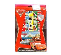 Cars 2 - Hoja de Pegatinas Diseño Personajes - Pack de 6 (Talla Única) (Multicolor)
