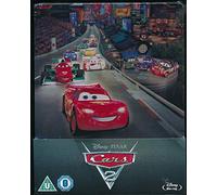 Cars 2 Limited Edition Steelbook / Zavvi Release / Import / Region Free Blu Ray