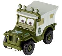 Cars 3 - Coche Feliz Navidad, Sarge W/Roof Lights (Mattel FBG31)