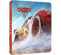 Cars 3 - Edition Limitée Steelbook 2D + 3D + Disque Bonus