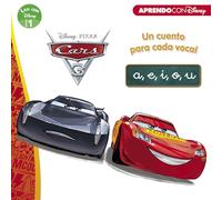 Cars 3. Leo con Disney (Nivel 1). Un cuento para vocal: a, e, i, o, u (Disney. Lectoescritura) (Aprendo con Disney)