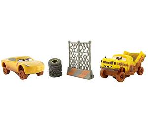 Cars 3-Pack de 2 Coches Crazy Cruz y Taco (Mattel DYB15) , color/modelo surtido