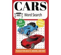 CARS 495 Word Search: Rev Up Your Engine And Your Brain For This Track Of Automotive Fun!