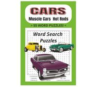 Cars: A car themed word search puzzle book for all ages! | 6 x 9 | 110 pages | 55 word puzzles... Great gift for car enthusiasts!