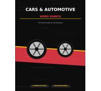 Cars & Automotive Word Search: 40 Puzzles for Gearheads, Car Lovers & Motorsports Fans