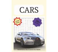CARS: Automotive Word Search For Adults