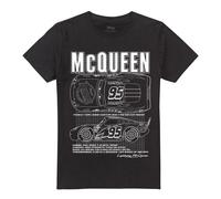 Cars Camiseta de Rayo McQueen Esbozo para Hombre (TV15122)
