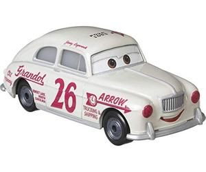 Cars Cars - Carros pequeños personajes de Disney en metal - Coche de juguete "Jimmy Lugwrench" a escala 1:55 - 8 cm, coche de carreras de juguete para niños GRR71 - Coleccionable disney