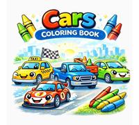 Cars Coloring Book for Toddlers Ages 1-3 Big & Simple Cars and Vehicles for Boys and Girls: Big Simple Cars for Toddlers Ages 1-3