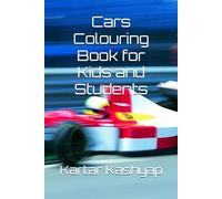 Cars Colouring Book for Kids and Students