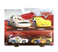 Cars Disney Jeff Gorvette and Pace - Juego de 2 coches (metal 1:55)