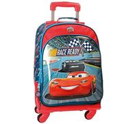 Cars Race Adaptable Backpack with Trolley