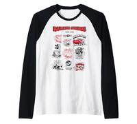 Cars Radiator Springs Camiseta Manga Raglan