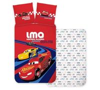 Cars Rayo Mcqueen Rojo Funda Nórdica Bebé 100x135 + Funda Almohada 40x60