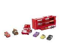 Cars The Movie CAMION Mack MINIRACER Incluye 5 MINIS Capacidad para 16, Multicolor (Mattel GWN55), Niños unisex.