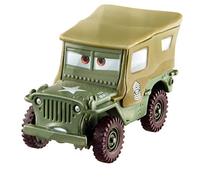 Cars Vehículo Sarge, coche de juguete (Mattel FJH95)